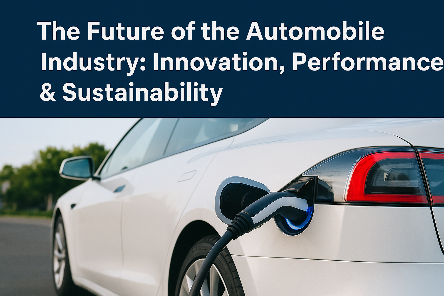The Future of the Automobile Industry: Innovation, Performance & Sustainability